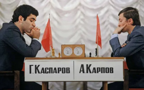 Самый долгий матч за шахматную корону нагло прервали. Оба гроссмейстера были в ярости