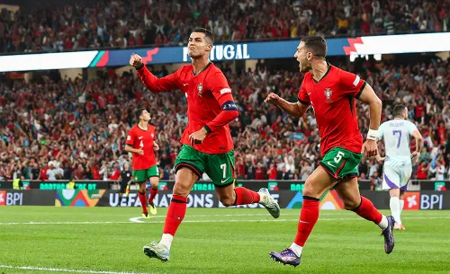 Германия против Португалии в полуфинале Лиги наций. Удастся команде Роналду пройти дальше?
