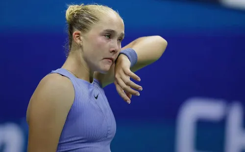 Слёзы Андреевой. Эмоциональный провал юной российской звезды в Ухане