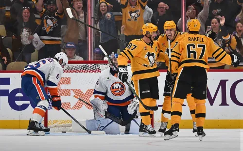 Наказал дебютанта Шабанова и «Айлендерс». Лютейший старт нового сезона НХЛ для Малкина