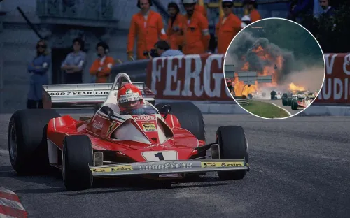 Страшная авария на Гран-при Формулы-1. Гонщик получил сильные ожоги и впал в кому