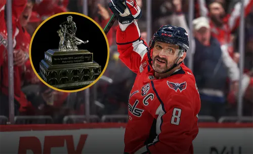 Гром льда и голос раздевалки. Великий Овечкин получил ещё один бессмертный трофей