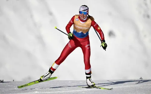 Женская гонка преследования на Кубке России по лыжам. Кто из спортсменок одержит победу?