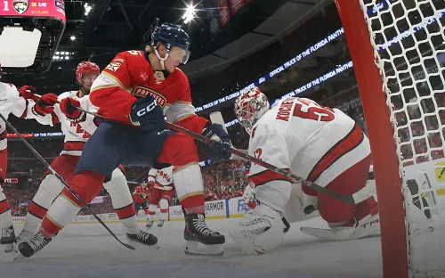 Крысы рвали в клочья русского вратаря. Орлов играл за «Флориду», «Каролина» деморализована