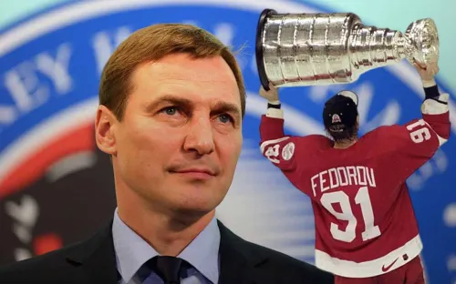 Три Кубка Стэнли и пожизненное признание. «Детройт» выведет из обращение номер Фёдорова