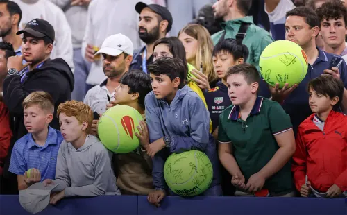Мерзкий поступок на US Open. Половозрелый амбал довёл до слёз ребёнка