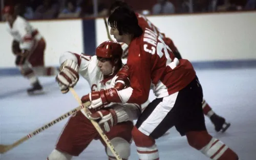 Со всей дури локтем в висок. Зверский приём канадского «убийцы» против Харламова