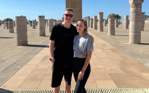 32 очка и одно кольцо. Русская теннисистка и красавец-баскетболист построили любовь