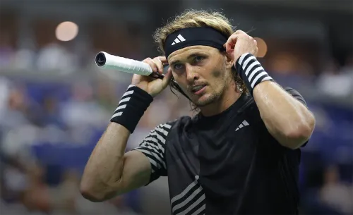 Скандалище на US Open. Фанат поддержал русского немца нацистским лозунгом