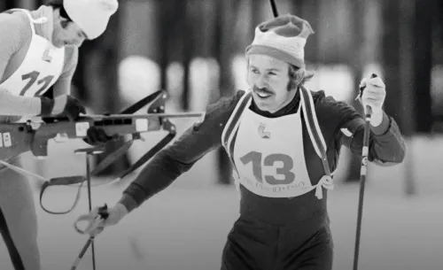 Гонку с немцем решила последняя стрельба. Русского чемпиона подставил соотечественник