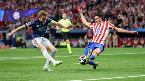«Атлетико» с «Арсеналом» перебили «ПСЖ» с «Баварией». Матч в Мадриде сломал стереотипы