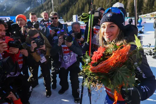 35 — ягодка опять. Главная красотка биатлона снова претендует на золото