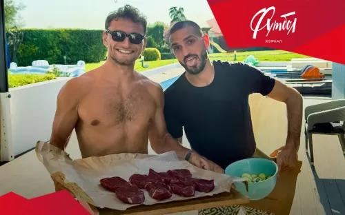 Окрошка со стейком. Фёдор Чалов не скучает по русской кухне в Греции