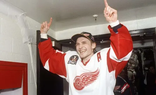 Гретцки называл его лучшим. В Детройте — уникальная церемония в честь Сергея Фёдорова