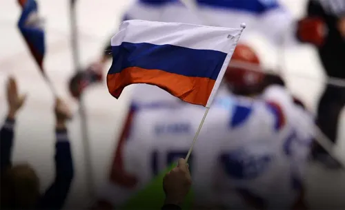 Российские спортсмены возвращаются с флагом. Юноши, юниоры или молодёжь?