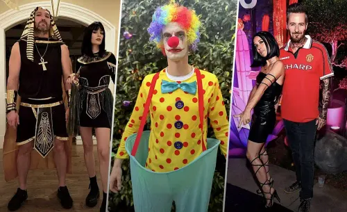 Фараон, грустный клоун и Дэвид Бекхэм. Как спортсмены отмечают Хэллоуин