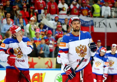 Россияне наплевали на гимн Канады на чемпионате мира. Не вынесли унижения