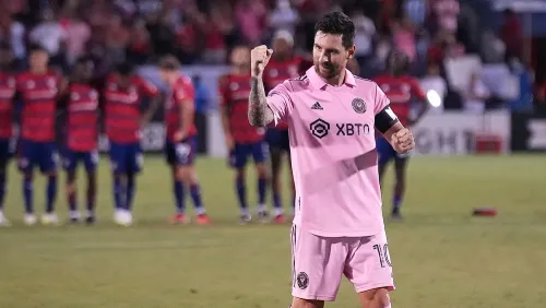 Режим «магия» активирован. У Месси 7 голов в 4 матчах