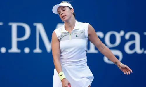 Россиянка и украинка устроили триллер в Нью-Йорке. Анастасии не хватило сил на весь матч