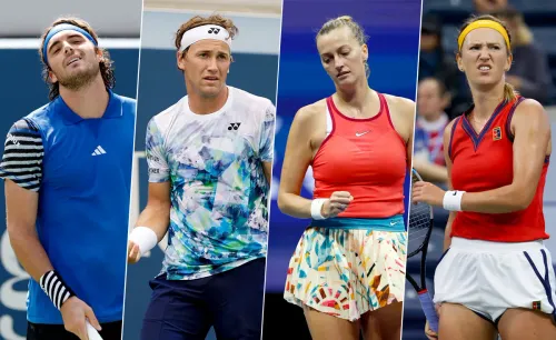 Исход фаворитов. В ночь на четверг с US Open вылетели сразу четыре топ-теннисиста