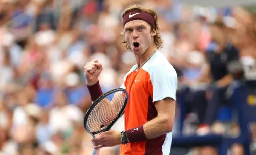 Рублёв психовал и ругался матом. Под овации зрителей Андрей выбил из US Open уже третьего француза