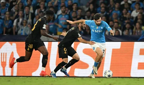 Кварацхелия на интерес «Реала» не наиграл. Беллингем и компания вымучили победу над «Наполи»