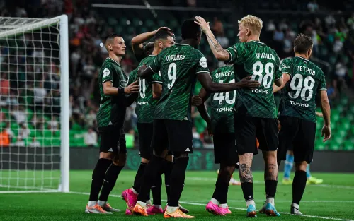 «Краснодар» не оставил шансов «Спартаку». Победным стал шикарный гол Кордобы