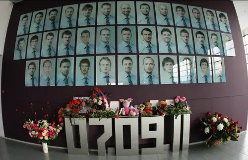 12 лет со дня трагедии ярославского «Локомотива». Хоккеисты разбились, даже не взлетев