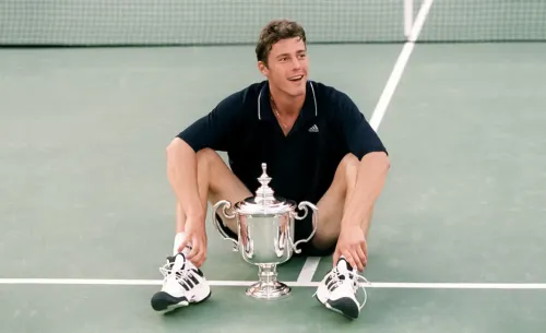 Российский теннисист устроил журналистам из США сюрприз. Так победу не отмечали никогда