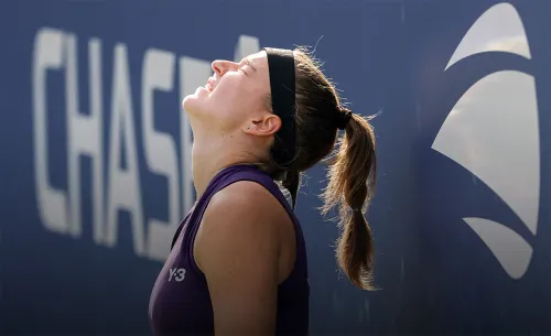 Подлая месть бывшей девушке. Теннисистка рыдала в голос во время матча на US Open