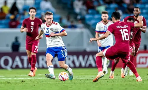 Бонусы для ставок на товарищеский матч по футболу Катар – Россия 7 сентября 2025 года