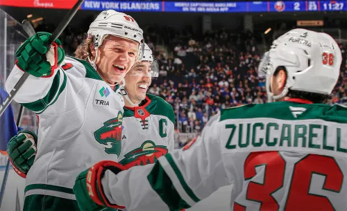 К Капризову вернулся звёздный напарник. Их связка одна из самых результативных в НХЛ