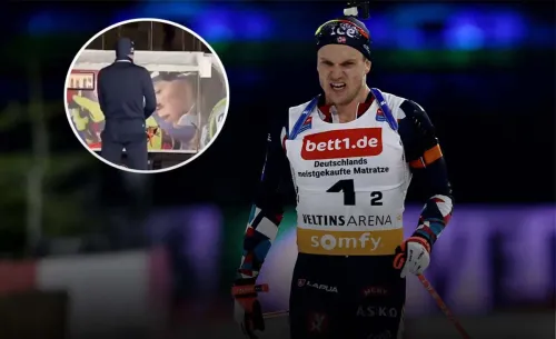 Олимпийский чемпион осквернил фото биатлонистки. Реакция последовала мгновенно