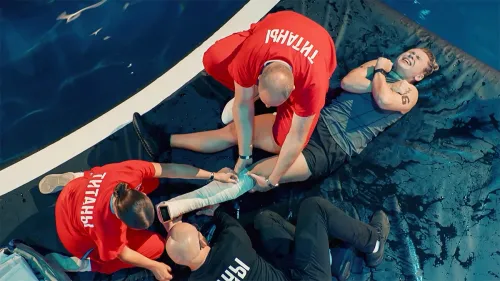 «Там нога оторвалась». Самые страшные травмы в истории шоу «Титаны»