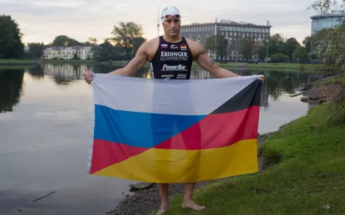 От Санкт-Петербурга до Кронштадта. Удивительный заплыв немца под флагом России