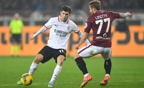 Прогноз на матч «Торино» — «Милан». Сохранят ли «россонери» первую строчку в Серии А?