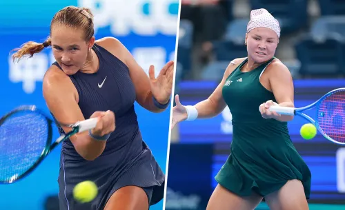 Где смотреть трансляцию матча Мирра Андреева — Диана Шнайдер 16 января