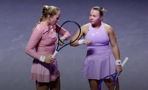 Шнайдер подбадривала Андрееву как могла. МиДи лишились шансов на плей-офф Итогового