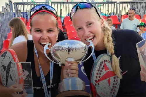 «Наплевать на счёт – играем и кайфуем». Россиянки – чемпионки мира по пляжному теннису