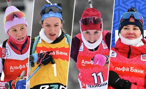Наша женская четвёрка в биатлоне – заявка на медаль. Собрали идеальную эстафету