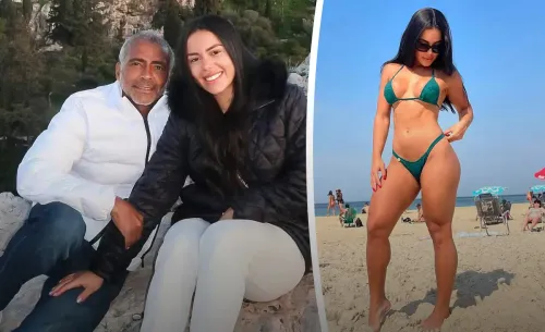 59-летний Ромарио расстался с 22-летней студенткой. Его уже заметили с новой	 девушкой