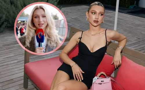 «Любовь» в красно-синих тонах. Ведущая ЦСКА ТВ Саша Гинер завоёвывает музыкальный рынок