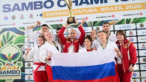 Самба на самбо. Сборная России впервые выиграла ЧМ с флагом и гимном