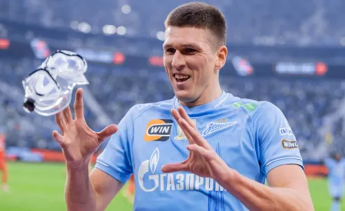 10 вопросов Александру Соболеву. Встречаем бомбардира «Зенита» в Клубе Григория Федотова