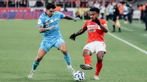 «Ставлю сам». Пари с форой на противостояние «Спартак» – «Зенит» в матче РПЛ