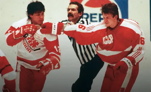Хоккей на выживание. СССР и Канада устроили самую известную драку в истории