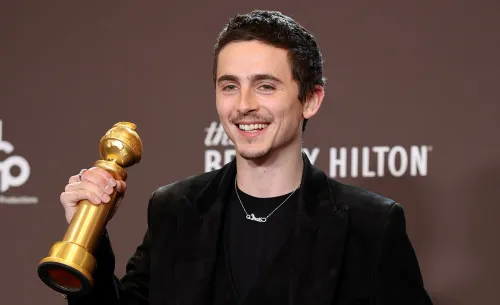 Шаламе отшлёпали ради «Золотого глобуса». Тимоти готовился к этой роли 6 лет