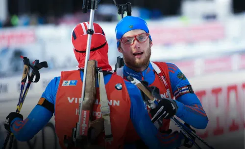 Русский биатлонист отдал сопернику медаль. Тот расплакался от благородного жеста