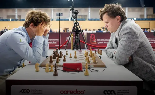 Русский мат разбудил Магнуса Карлсена. Артемьев снёс чемпиона мира в Катаре